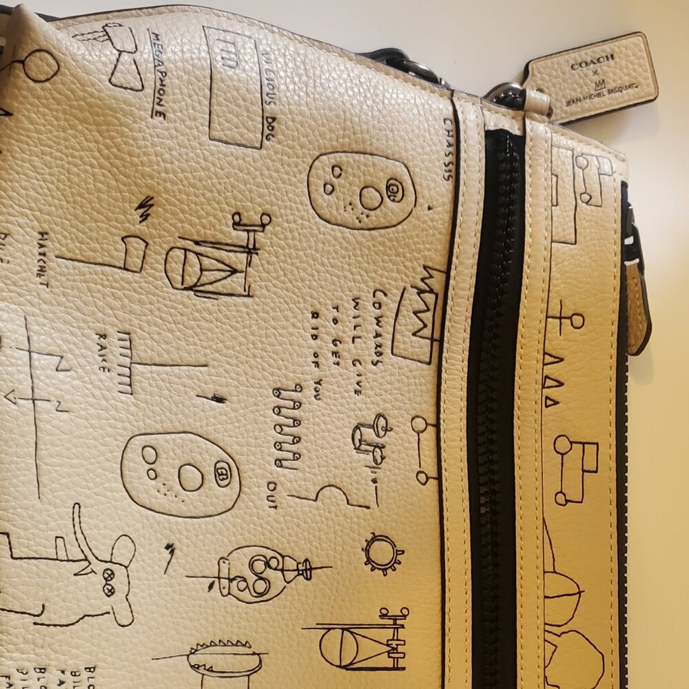Coach X Jean Michel Basquiat Carryall Pouch